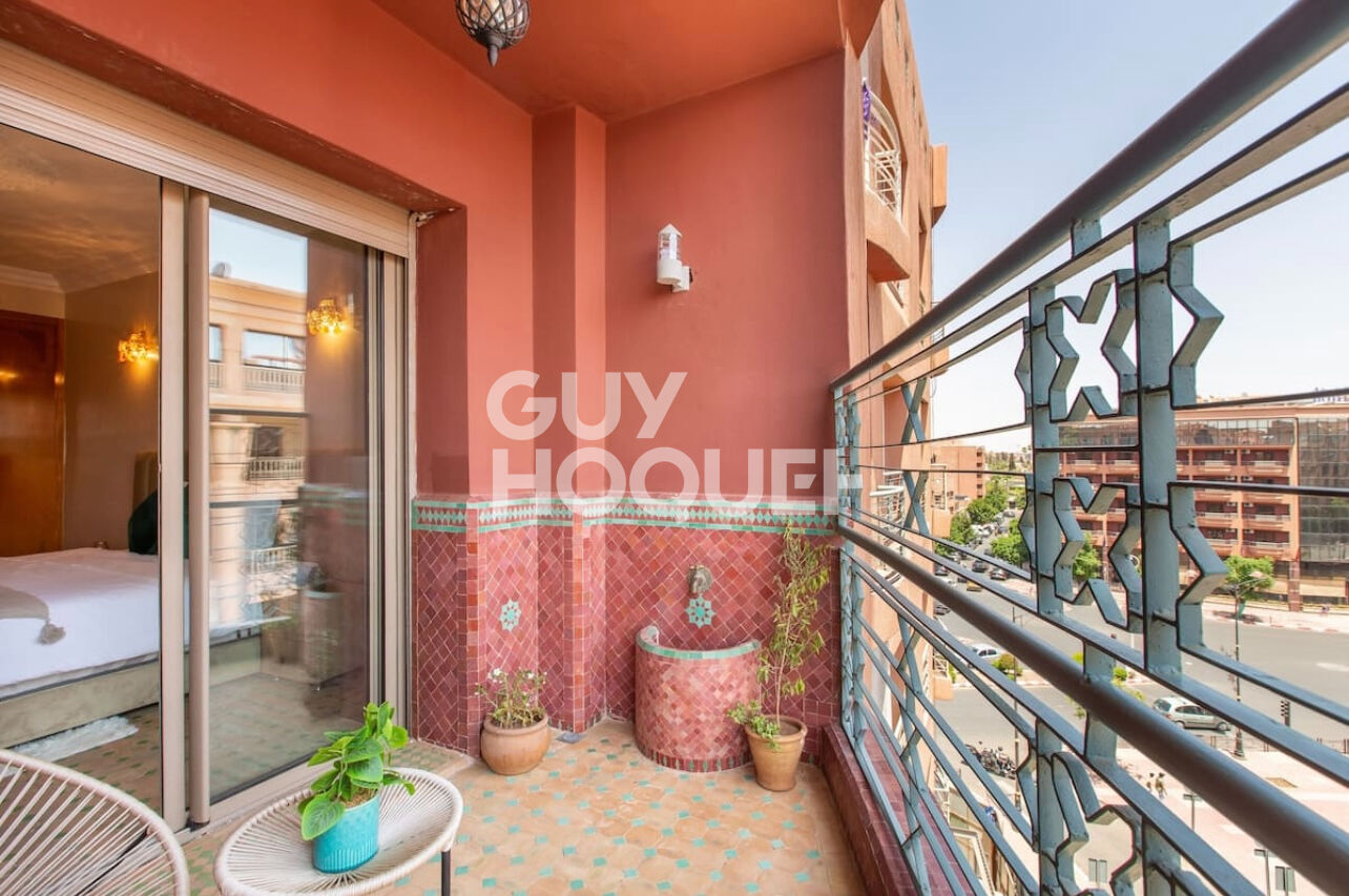 LOCATION : appartement 3 pièces (102 m²) à GUELIZ.