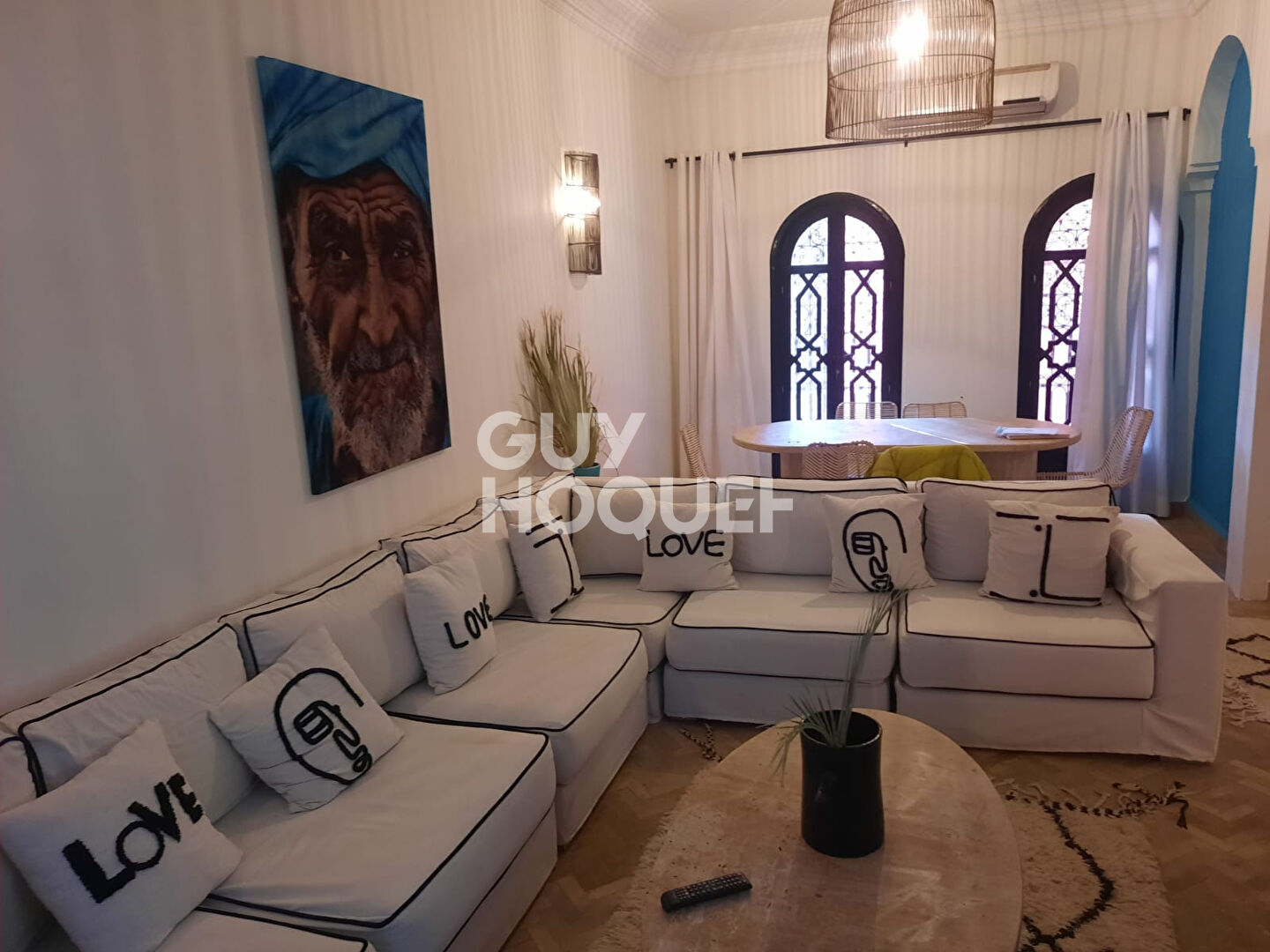 ACHAT/VENTE d'un appartement Duplex de 113 m²  à la Palmeraie Marrakech