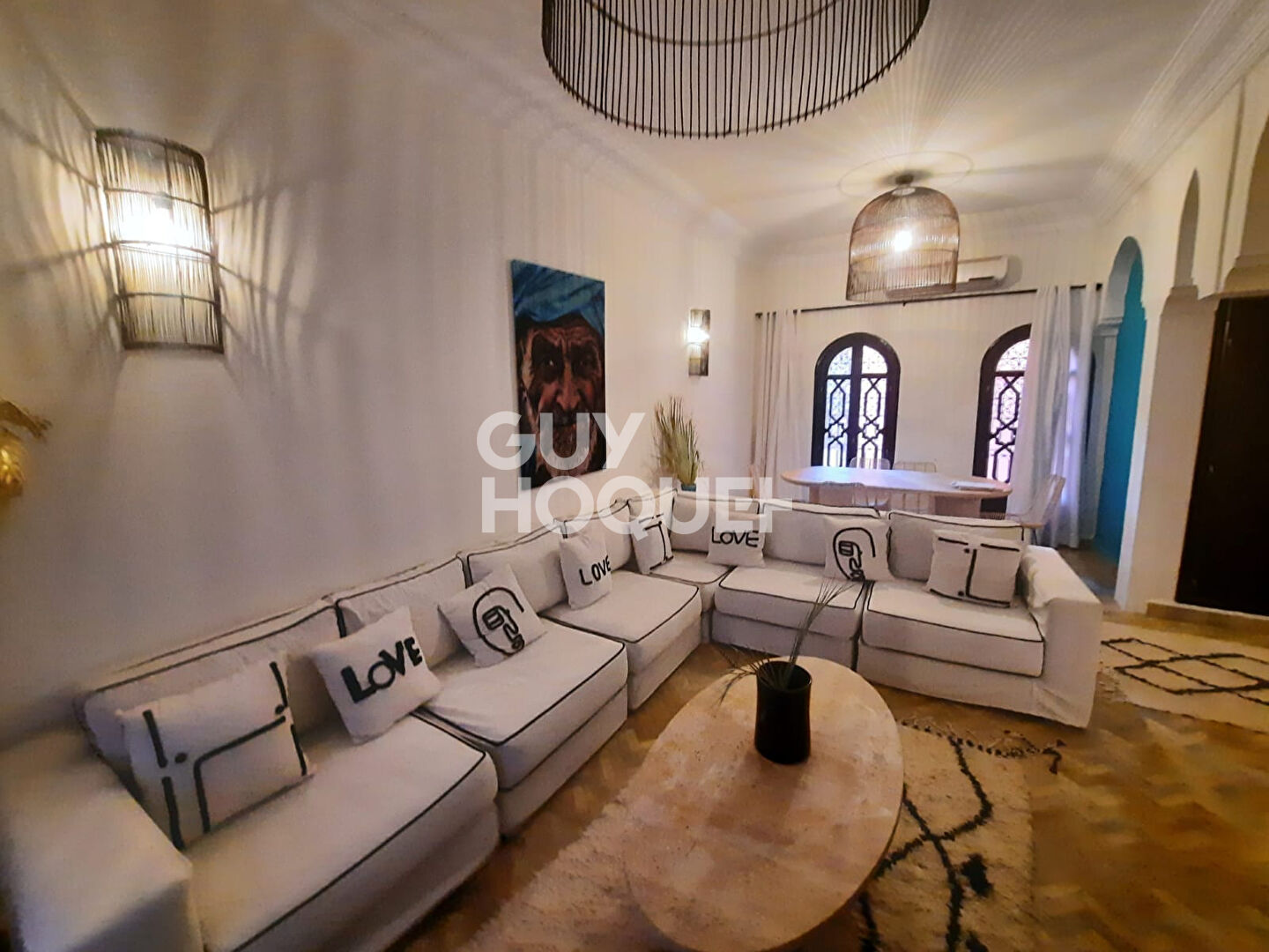 ACHAT/VENTE d'un appartement Duplex de 113 m²  à la Palmeraie Marrakech