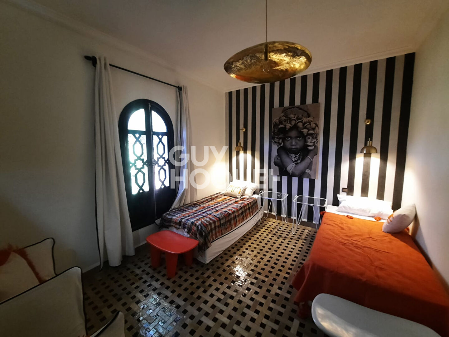 ACHAT/VENTE d'un appartement Duplex de 113 m²  à la Palmeraie Marrakech