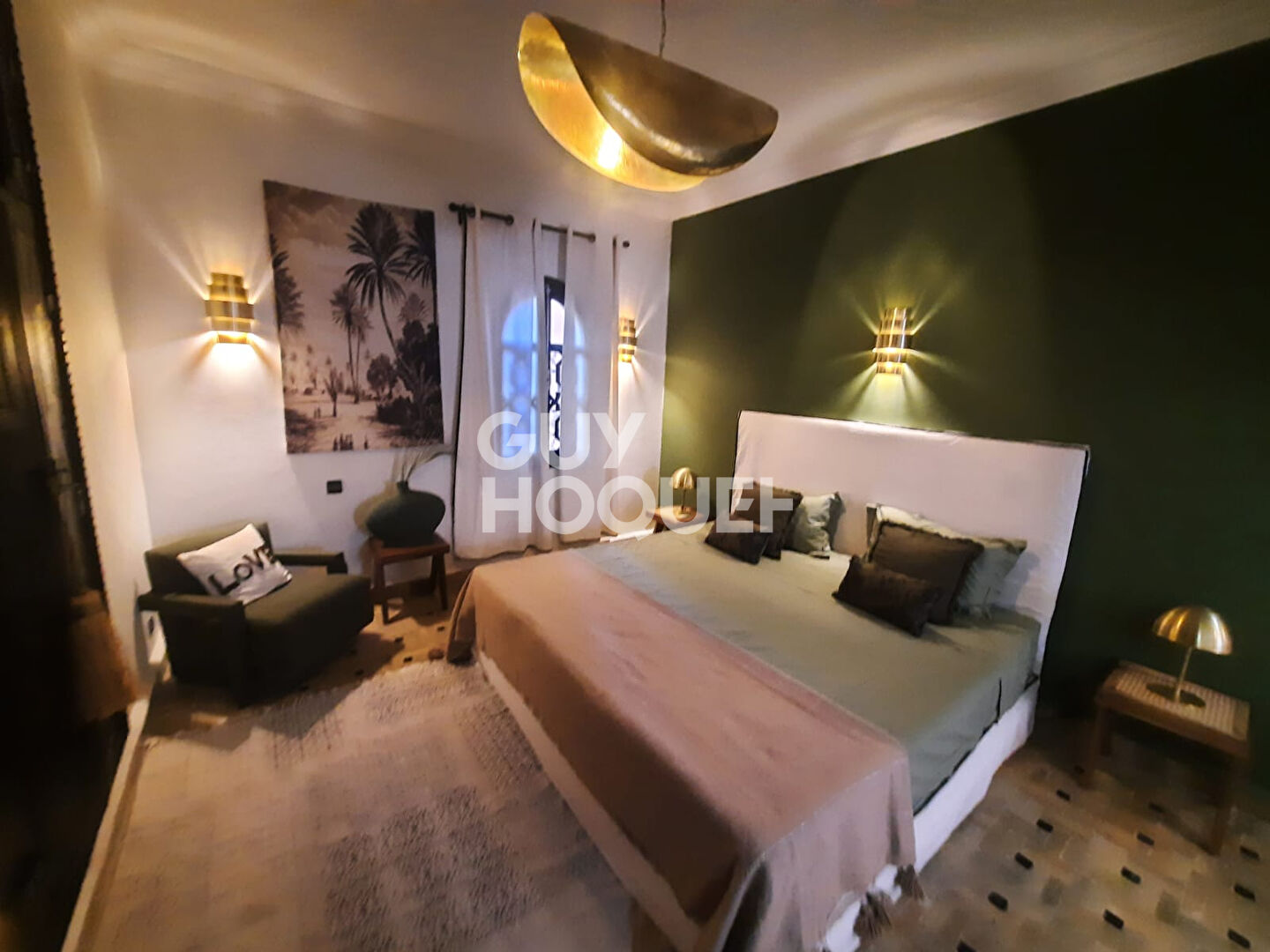 ACHAT/VENTE d'un appartement Duplex de 113 m²  à la Palmeraie Marrakech