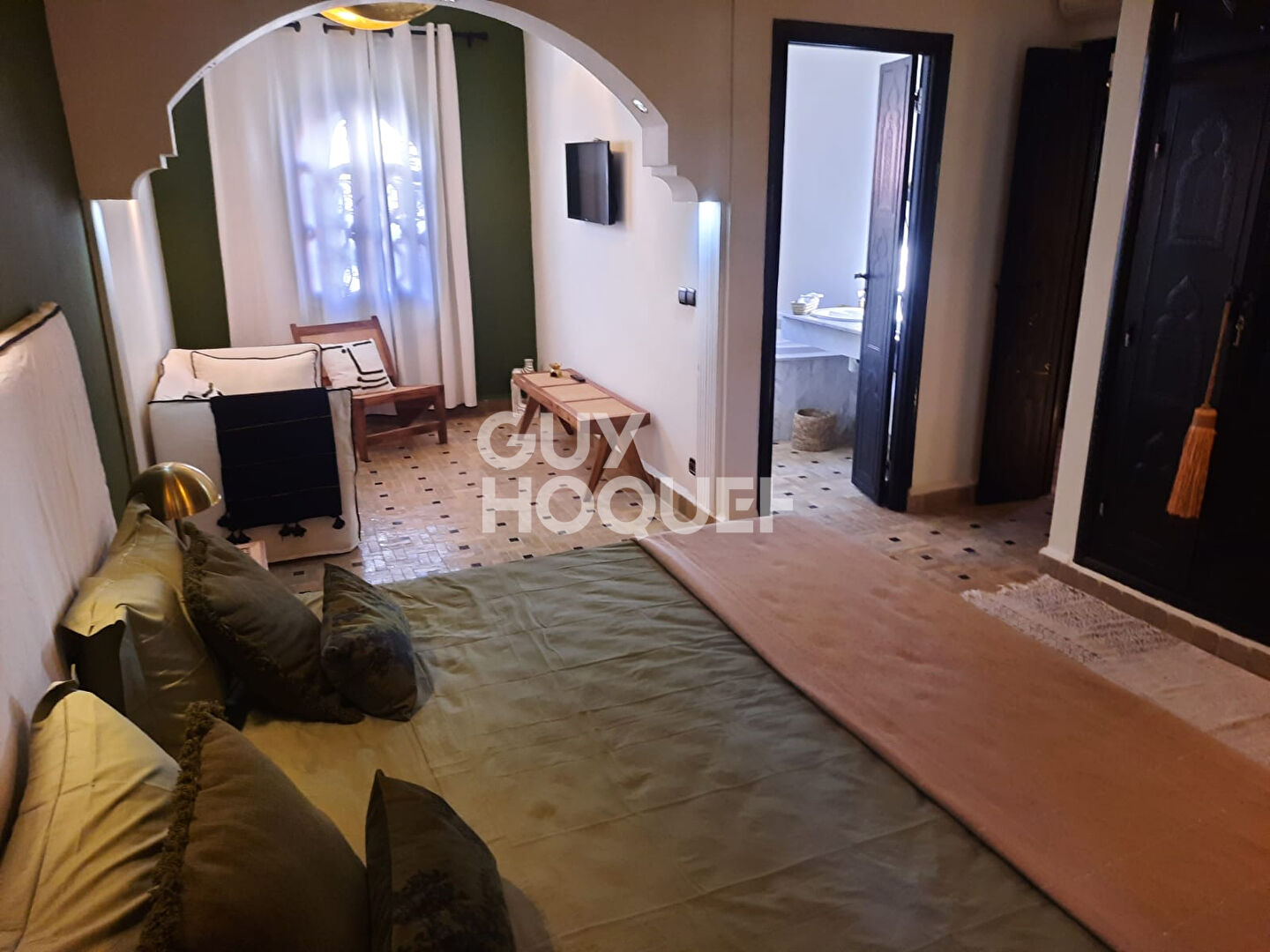 ACHAT/VENTE d'un appartement Duplex de 113 m²  à la Palmeraie Marrakech