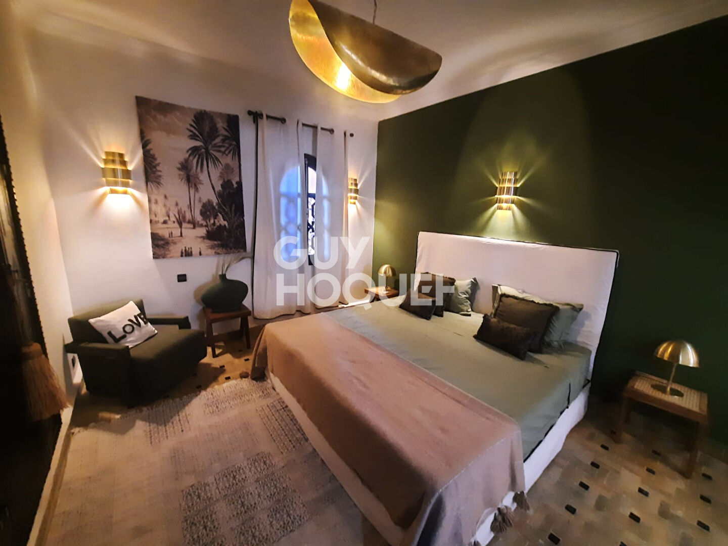 ACHAT/VENTE d'un appartement Duplex de 113 m²  à la Palmeraie Marrakech