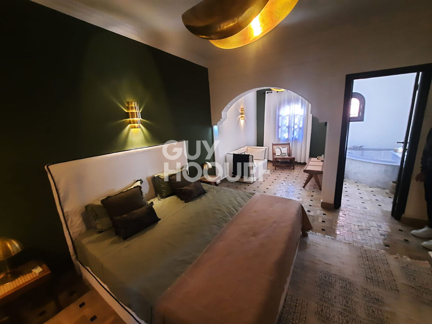 ACHAT/VENTE d'un appartement Duplex de 113 m²  à la Palmeraie Marrakech