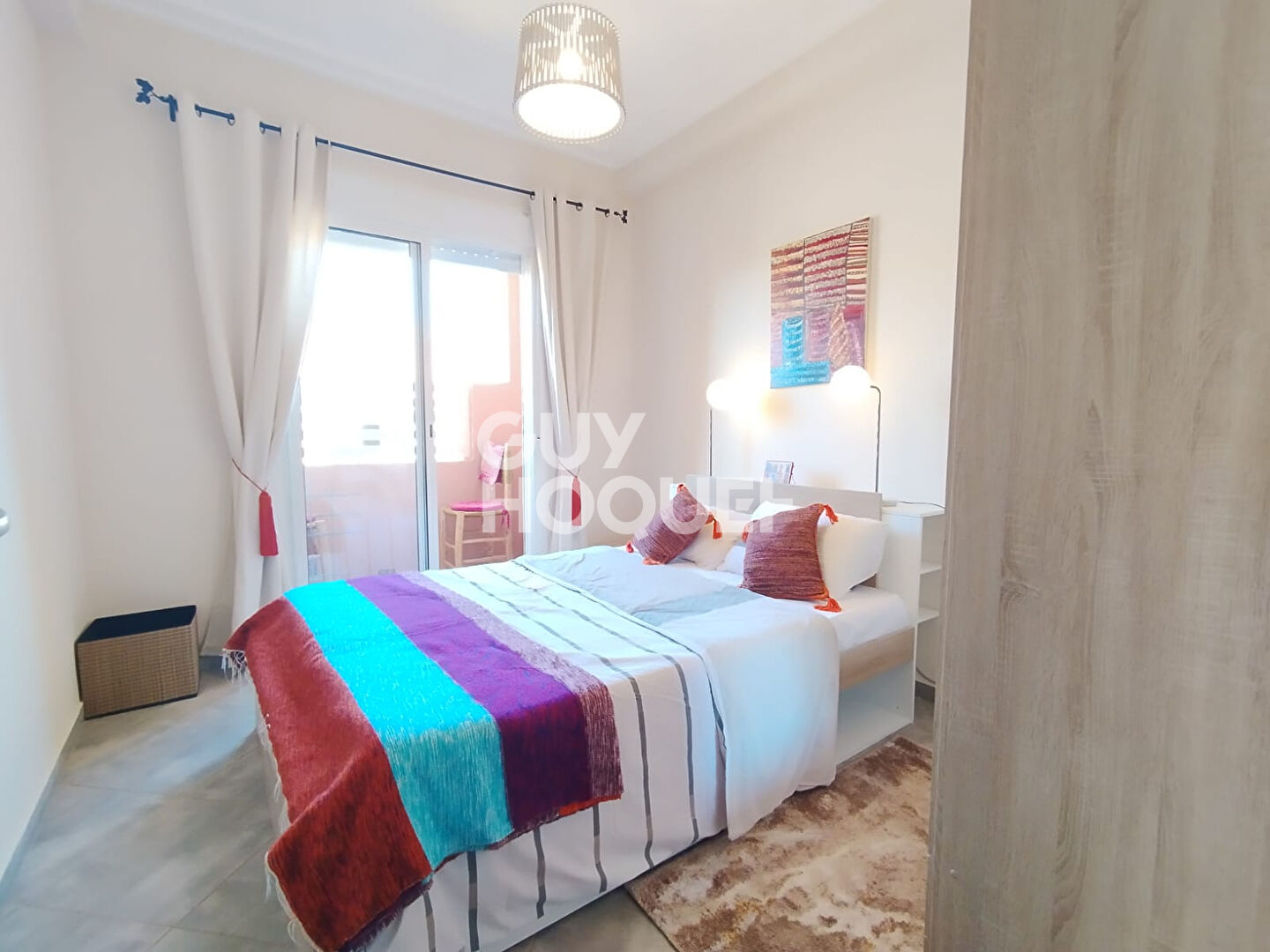 à louer :Appartement F3  neuf en location sur la route d'amezmiz.