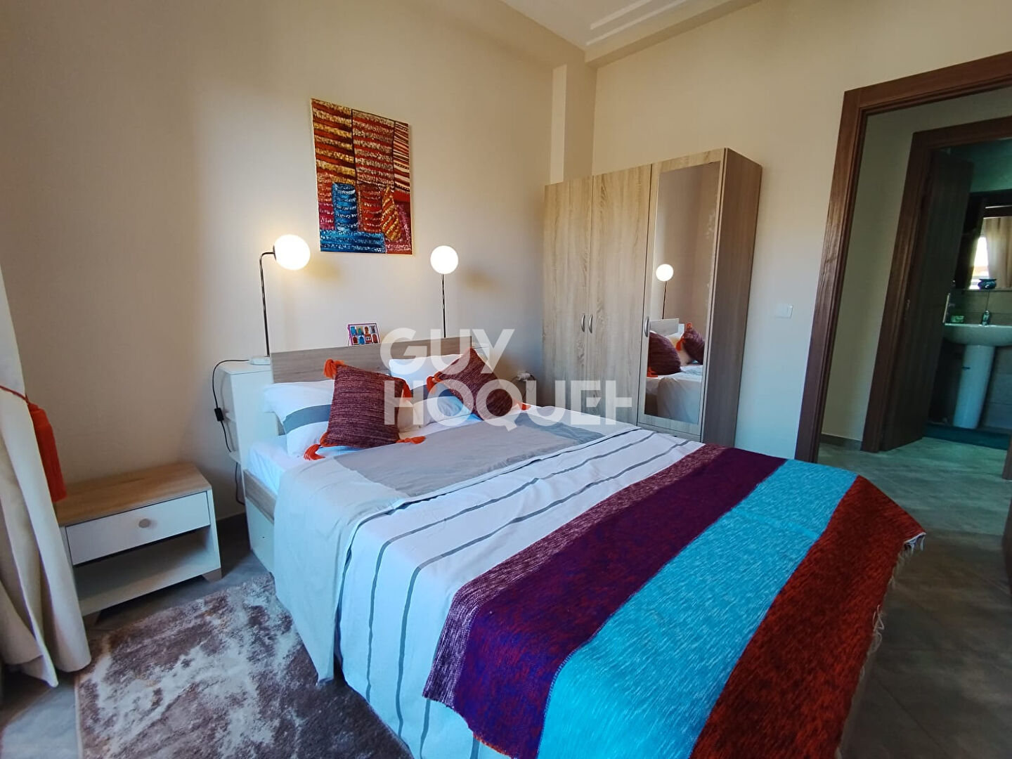 à louer :Appartement F3  neuf en location sur la route d'amezmiz.