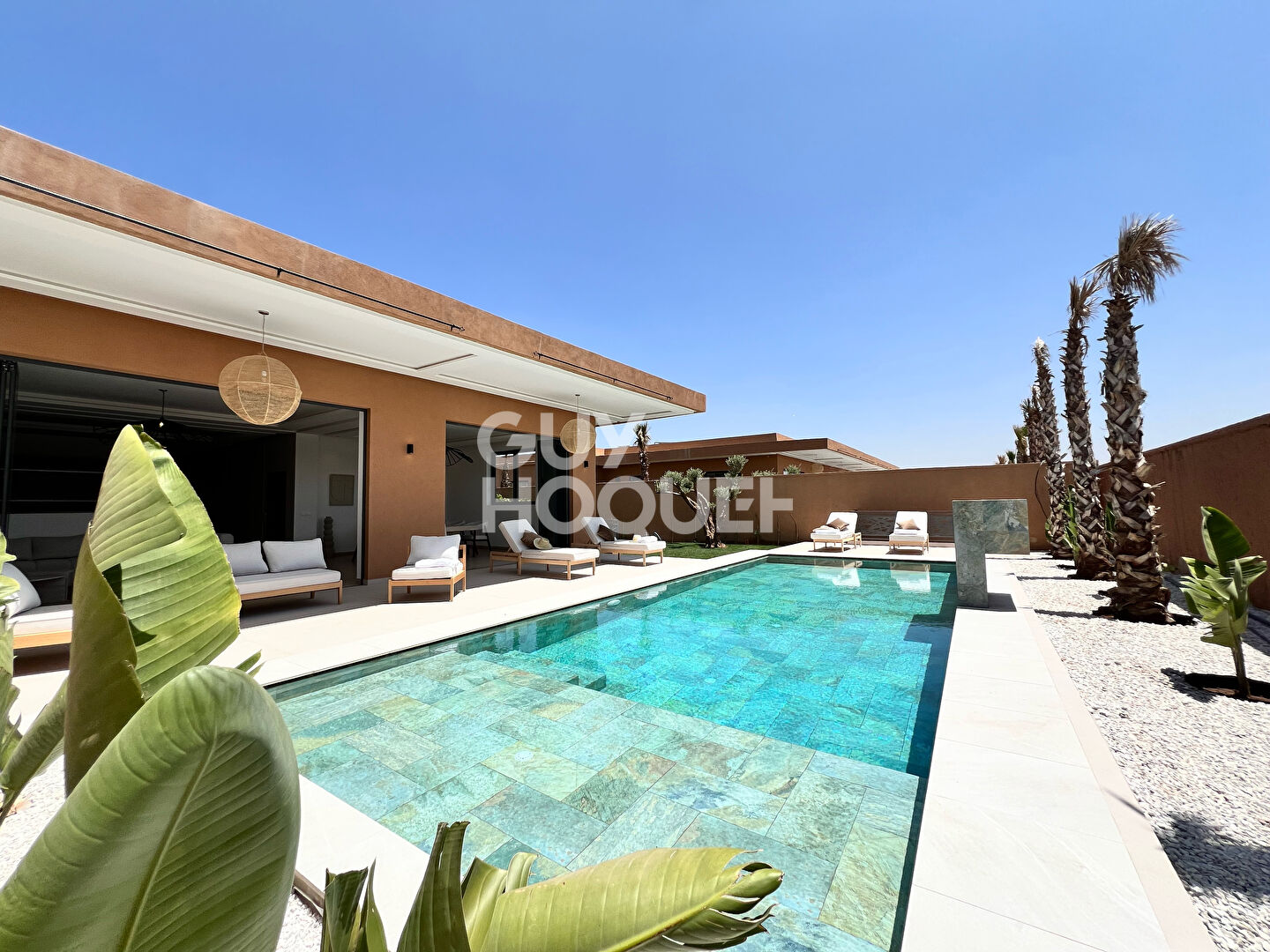 ROUTE DE L'OURIKA KM 10 VILLA INDIVIDUELLE  Type 4  avec des surfaces de terrain de 993m² à 1 225 m²) à Marrakech