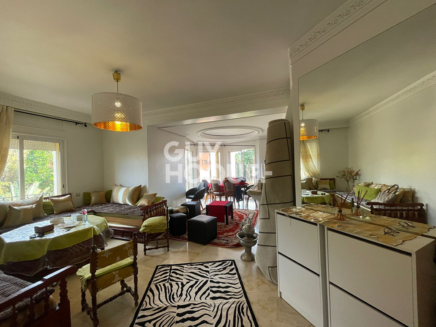 Location: appartement F3 (92 m²) à louer à Majorelle