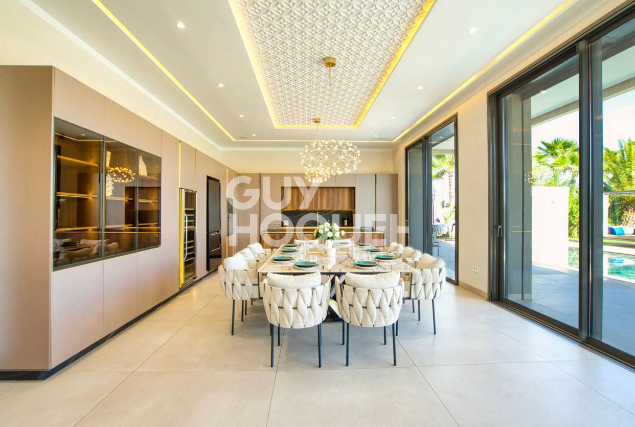 ACHAT-VENTE: VILLA DE PRESTIGE VUE FRONT GOLF