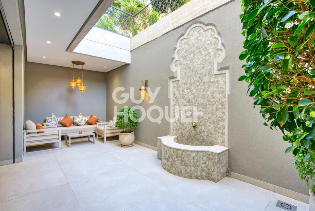 ACHAT-VENTE: VILLA DE PRESTIGE VUE FRONT GOLF