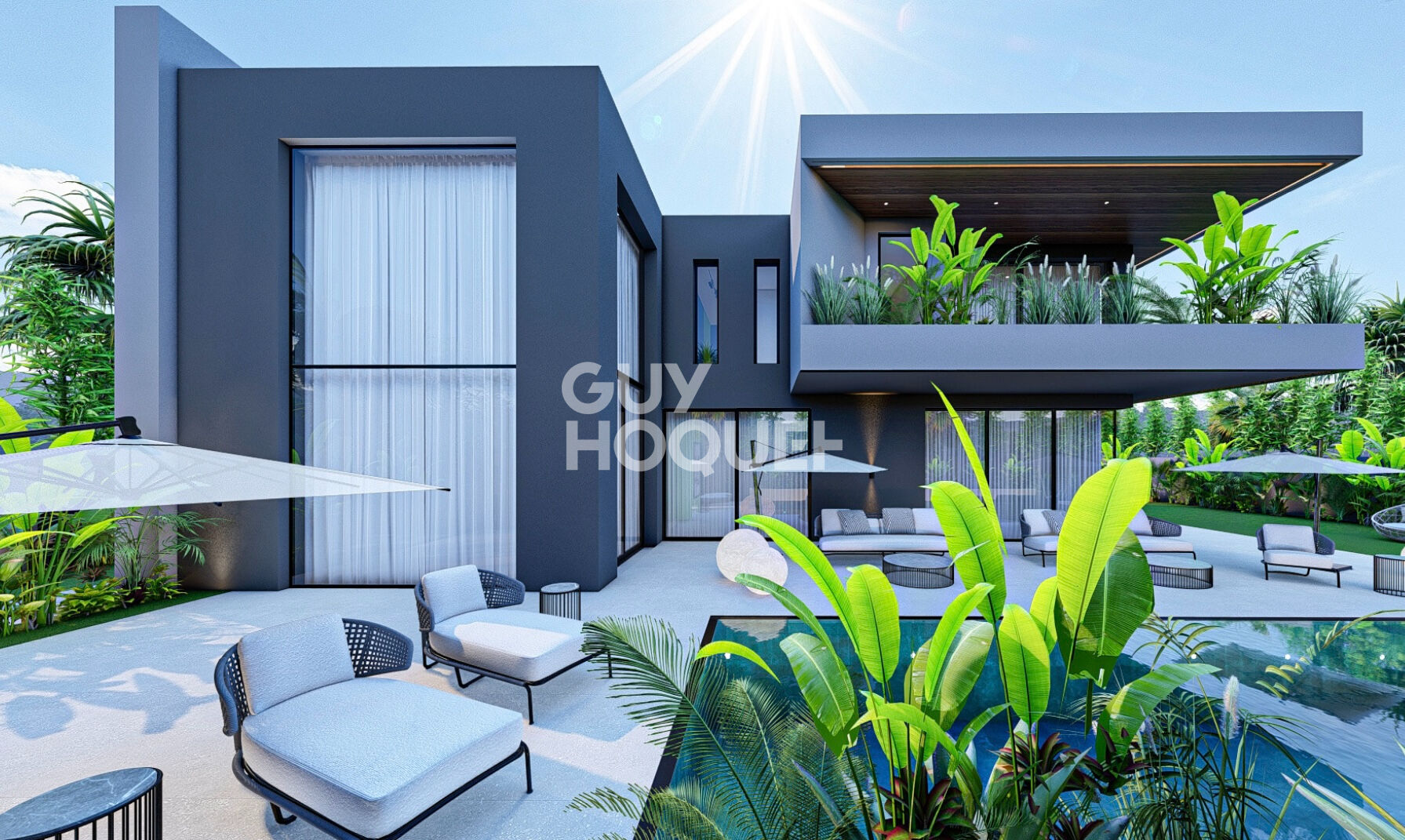 ACHAT-VENTE: VILLA DE LUXE ROUTE D'AMEZMIZ