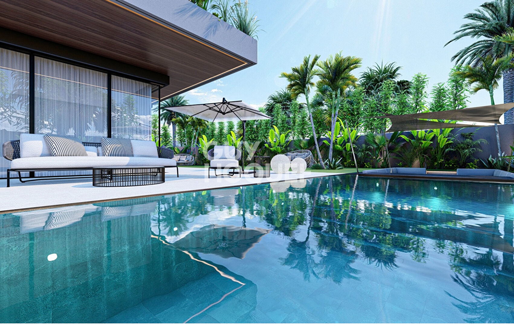 ACHAT-VENTE: VILLA DE LUXE ROUTE D'AMEZMIZ