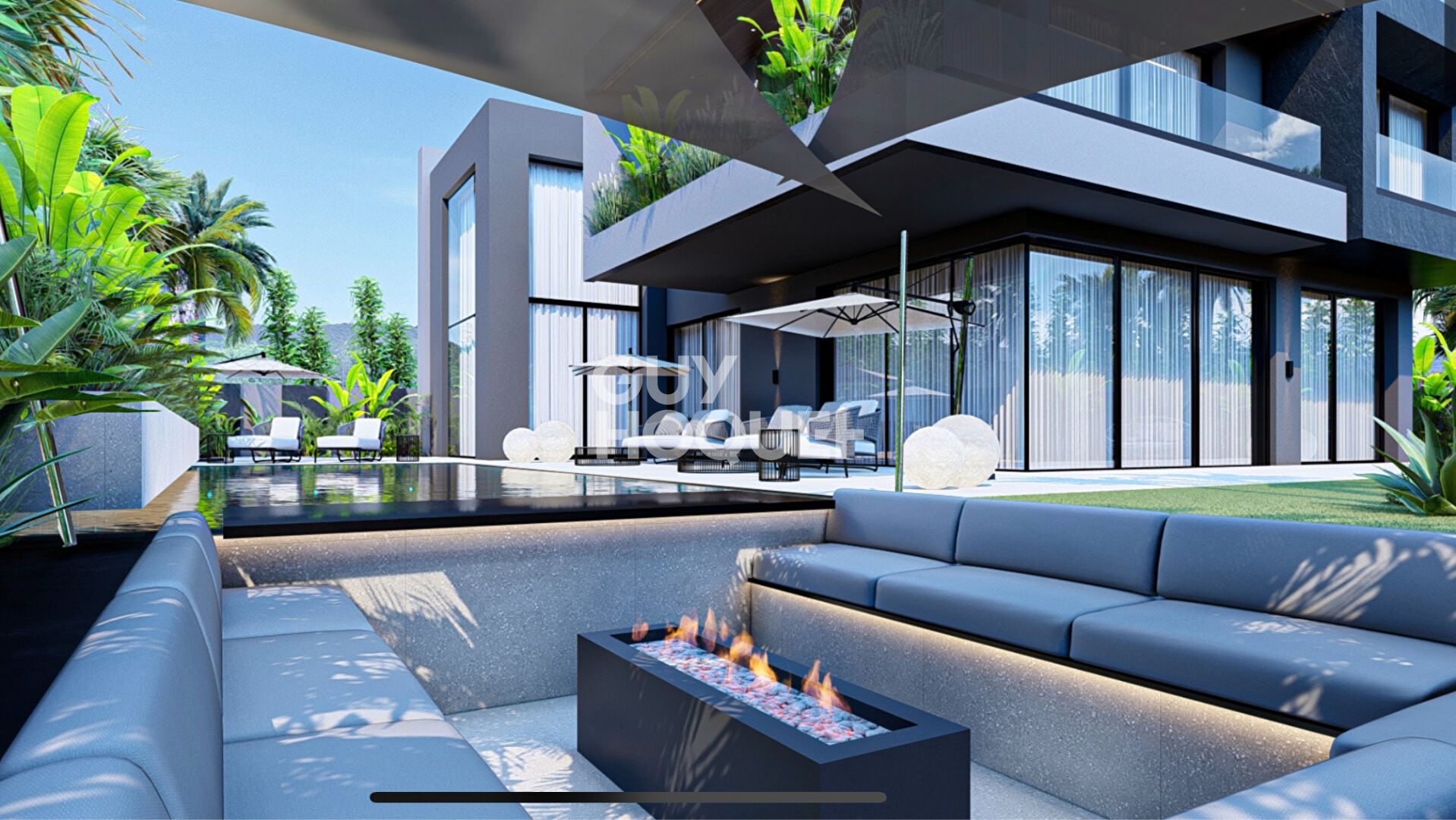 ACHAT-VENTE: VILLA DE LUXE ROUTE D'AMEZMIZ