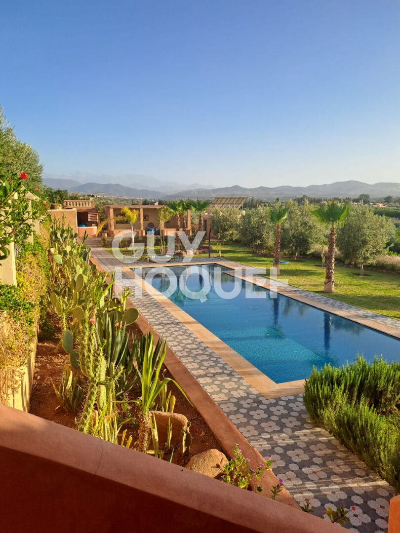 Villa à vendre terrain 5880m²