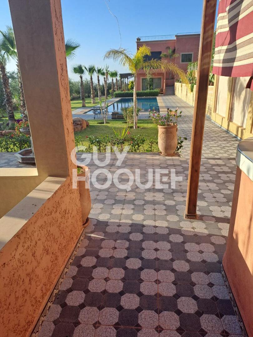 Villa à vendre terrain 5880m²