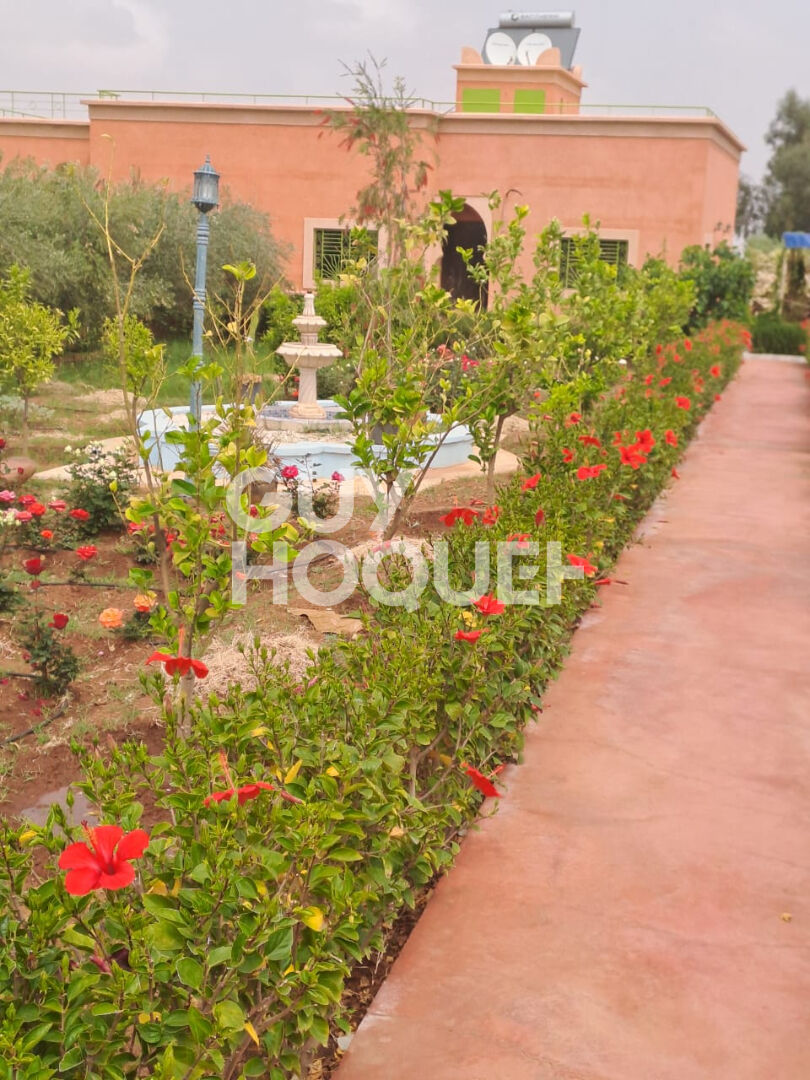 Villa à vendre terrain 5880m²