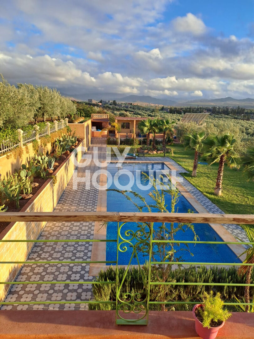 Villa à vendre terrain 5880m²