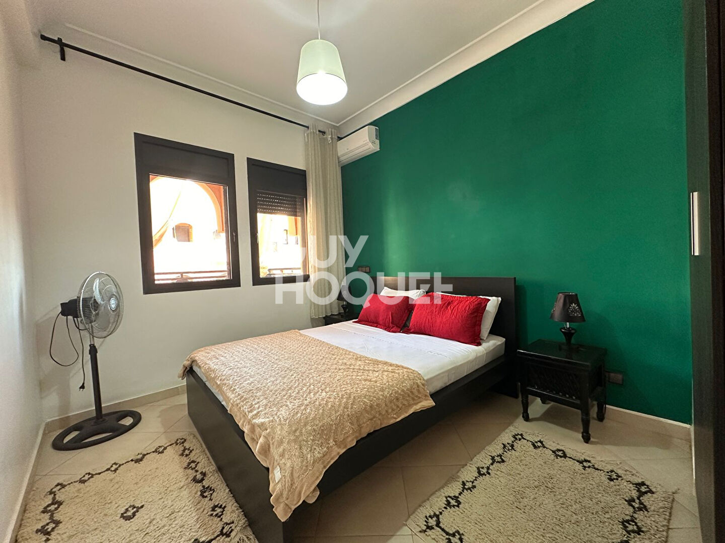 Marrakech : appartement de 3 pièces avec piscine (70 m²) en location