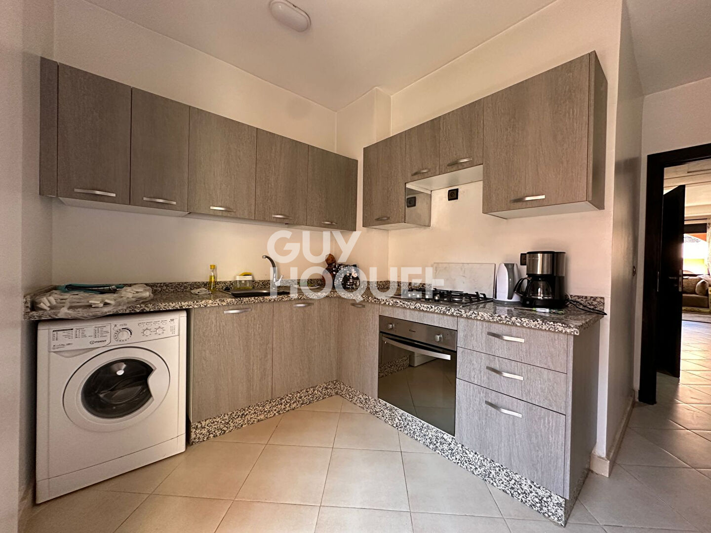 Marrakech : appartement de 3 pièces avec piscine (70 m²) en location