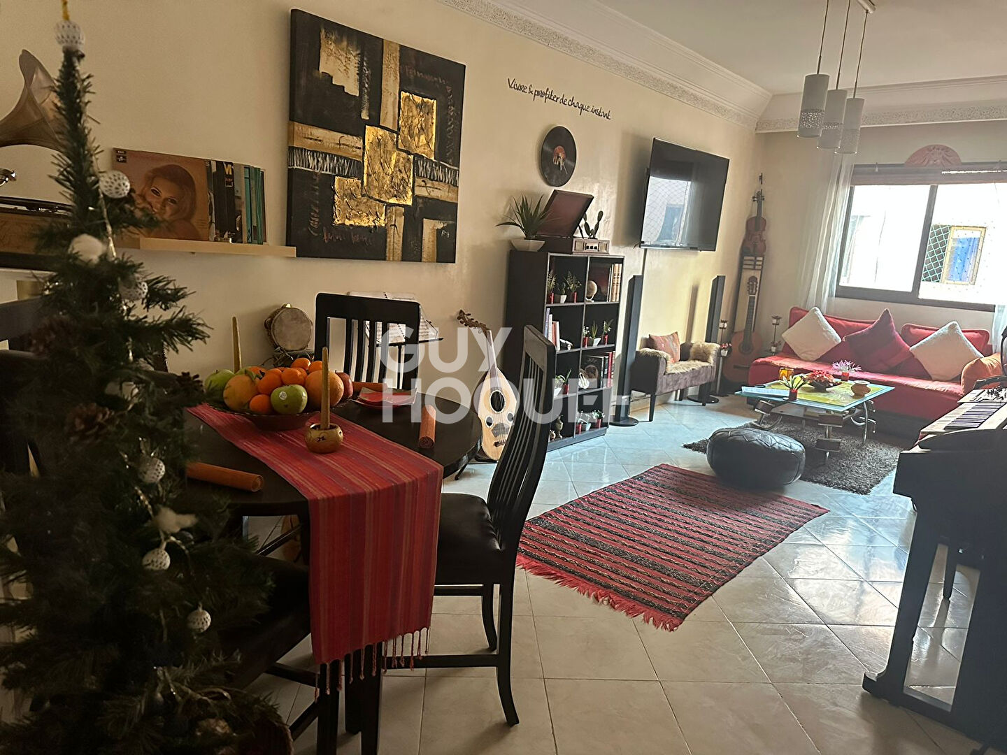 MARRAKECH : appartement de 2 pièces (56 m²) à vendre