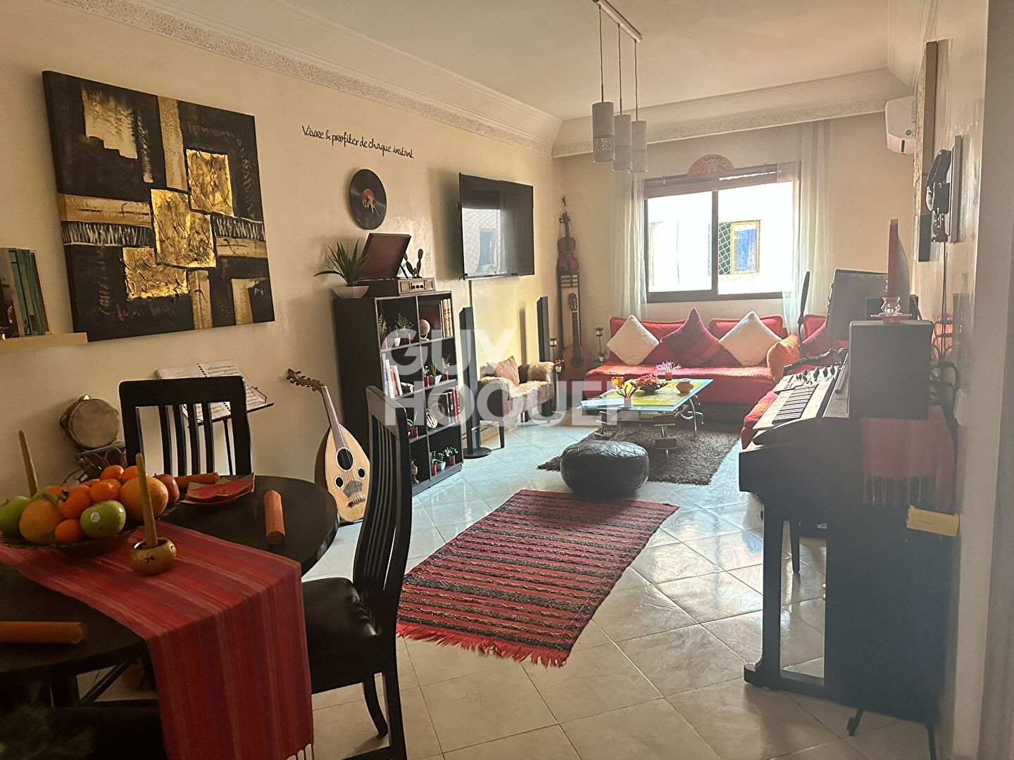 MARRAKECH : appartement de 2 pièces (56 m²) à vendre