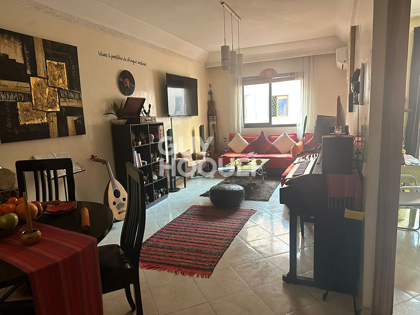 MARRAKECH : appartement de 2 pièces (56 m²) à vendre