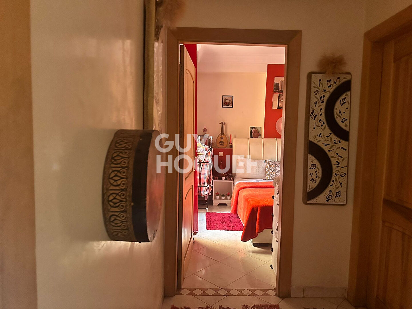 MARRAKECH : appartement de 2 pièces (56 m²) à vendre
