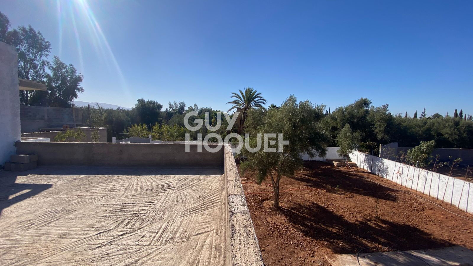Achat /Vente  Maison semi-finie route de  l'Ourika