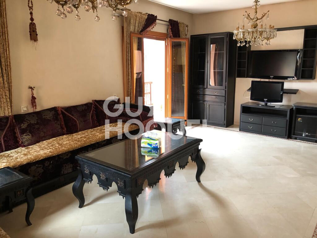 À vendre : Appartement spacieux de 3 chambres à Guéliz, Marrakech