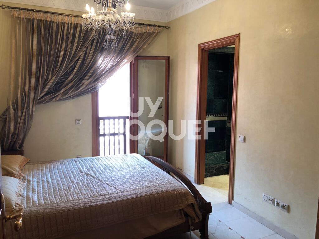 À vendre : Appartement spacieux de 3 chambres à Guéliz, Marrakech