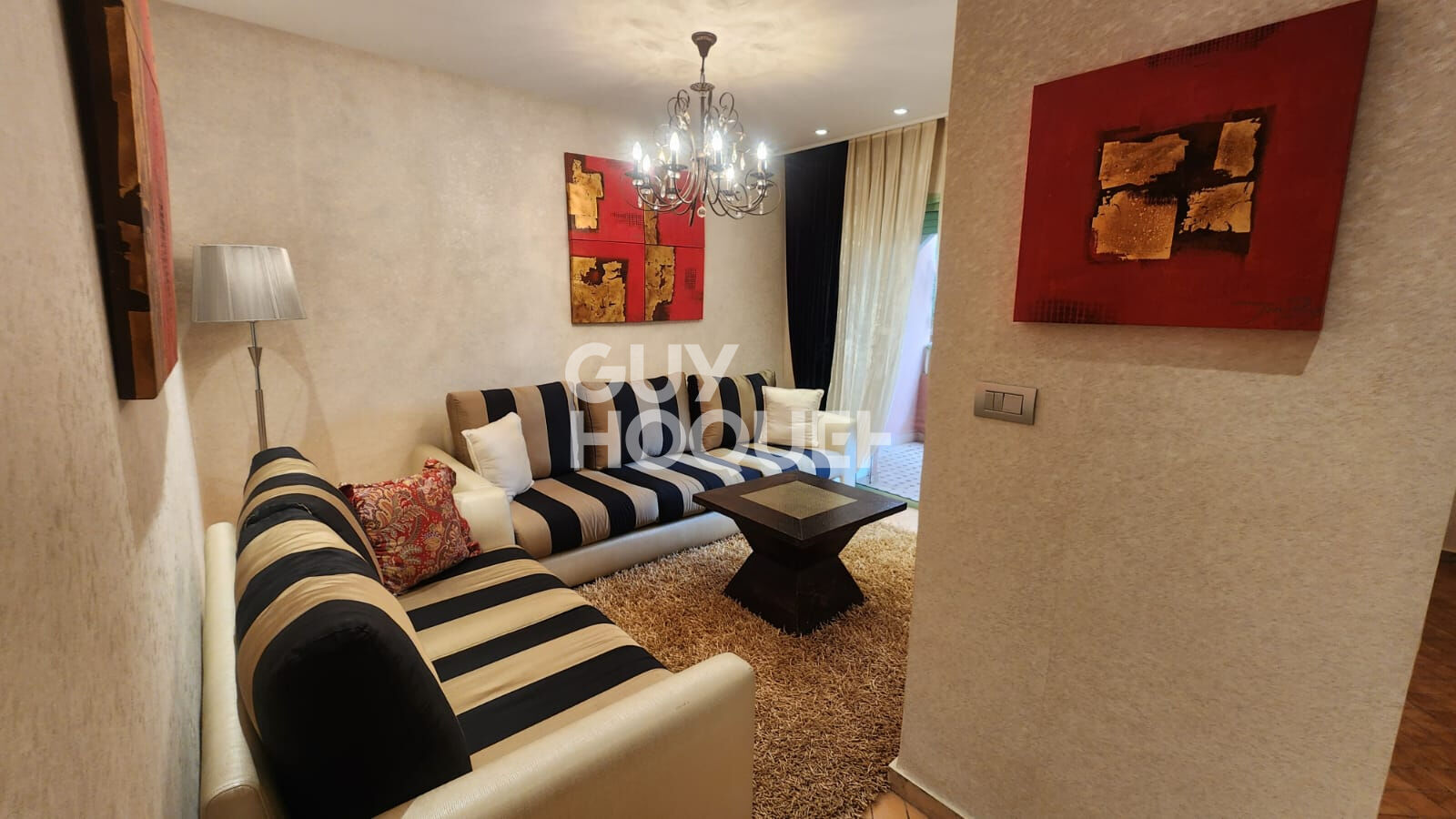 A louer  Duplex meublé 362 m² avec jardin T4 Palmeraie.