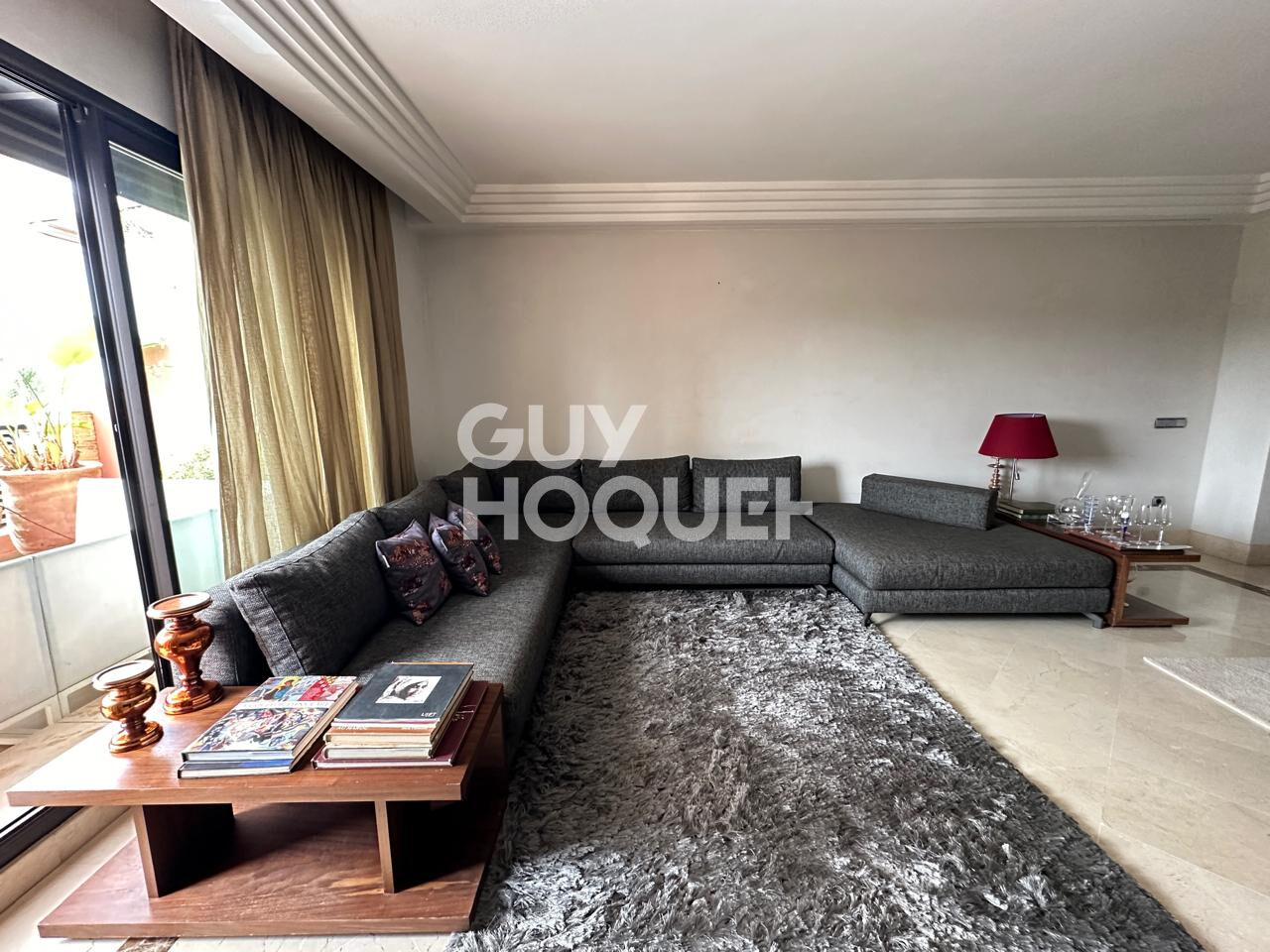 A LOUER: Appartement Marrakech 3 pièce(s) 125 m2 avec terrasse.