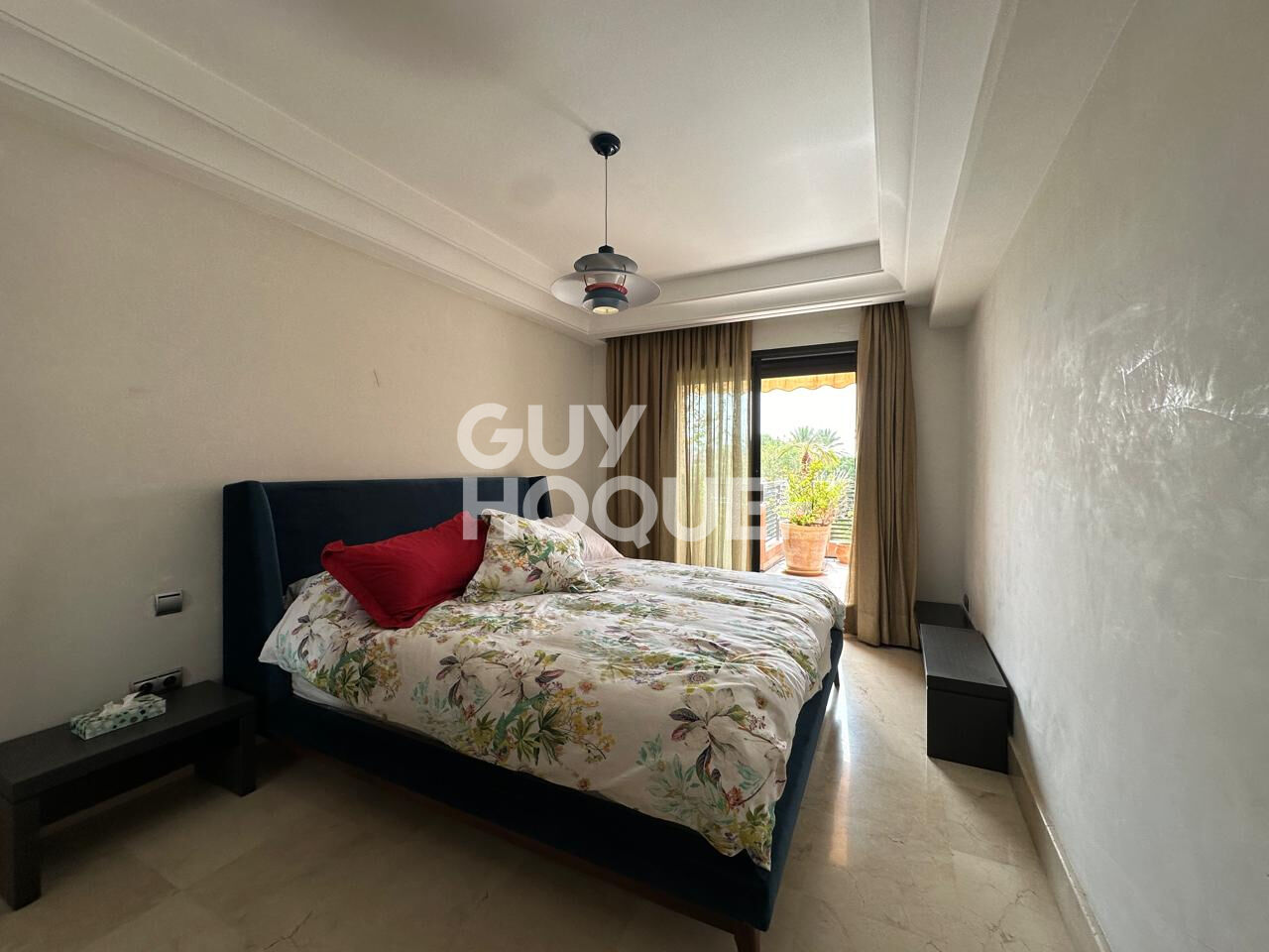 A LOUER: Appartement Marrakech 3 pièce(s) 125 m2 avec terrasse.