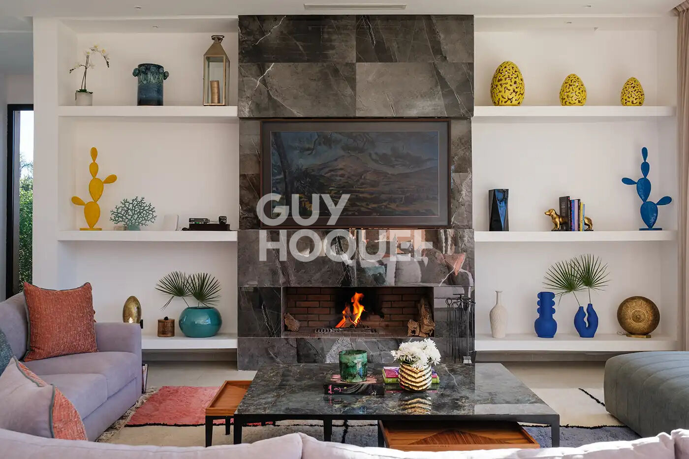 à louer: Villa de charme au Golf Amelkis, 4 chambres , 1200m² et 450m² habitable 