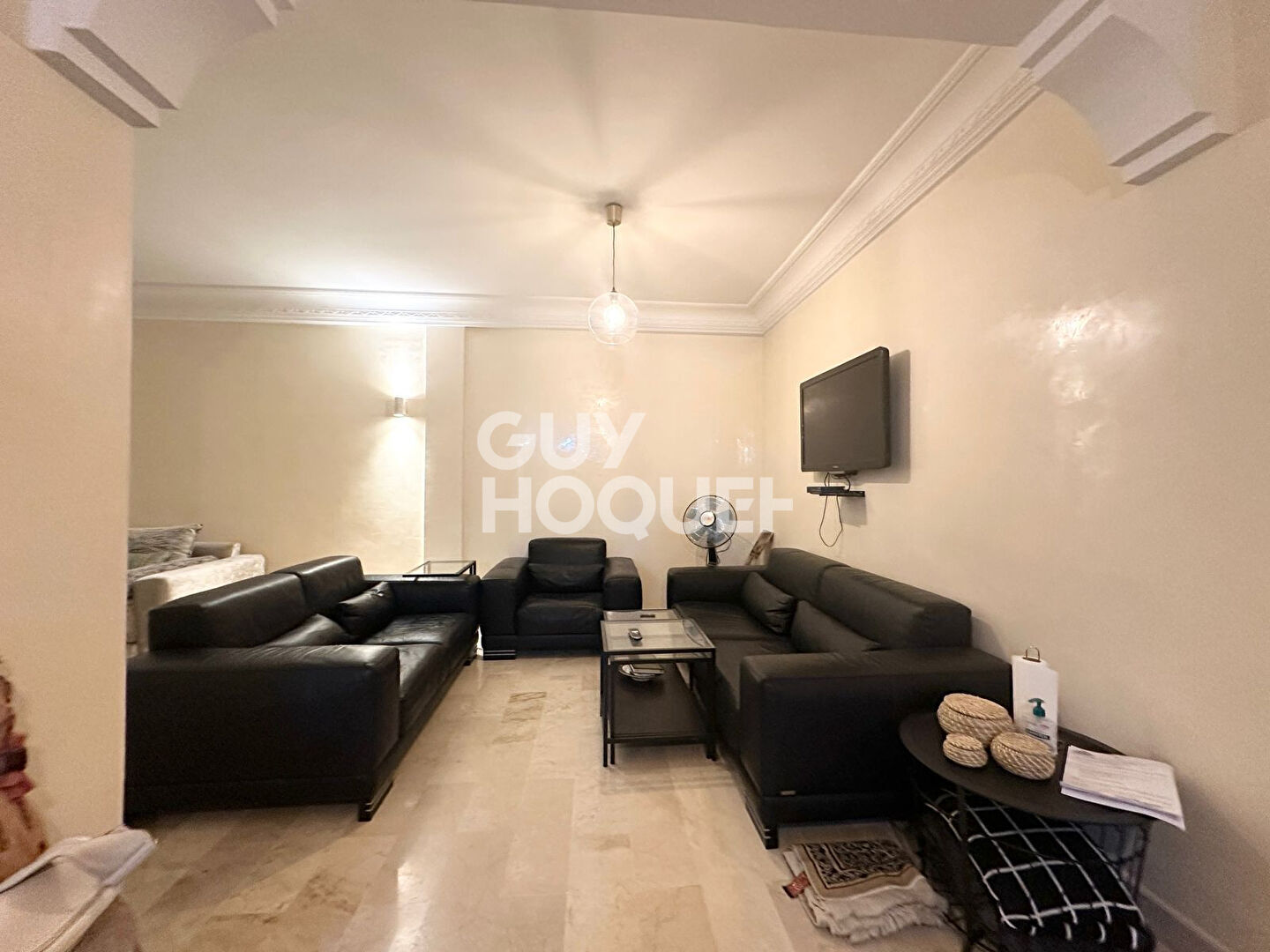 A LOUER  : appartement meublé de 3 pièces (100 m²) à gueliz semlalia.