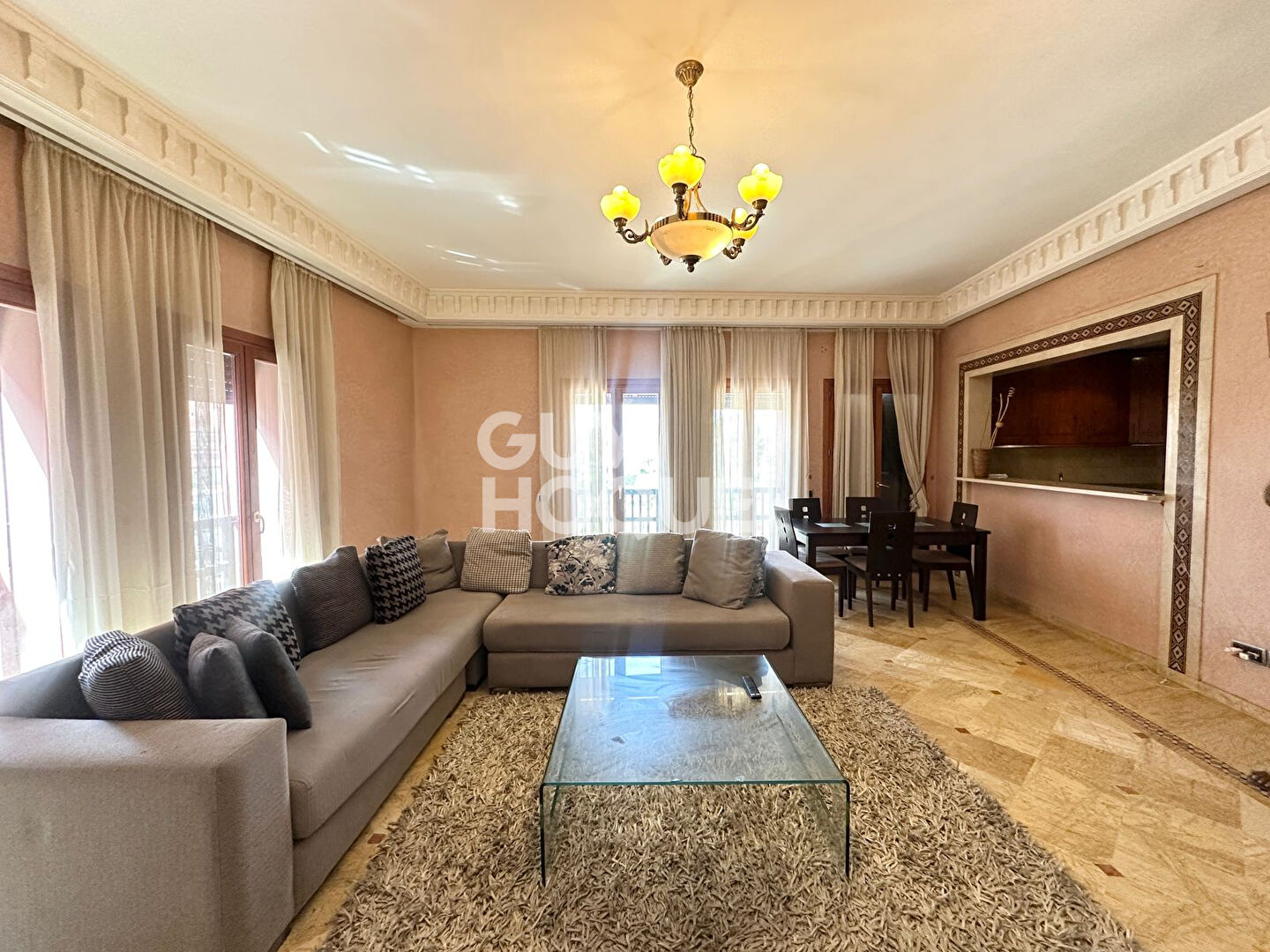 À Louer: Bel Appartement 2 Pièces à Guéliz, Marrakech