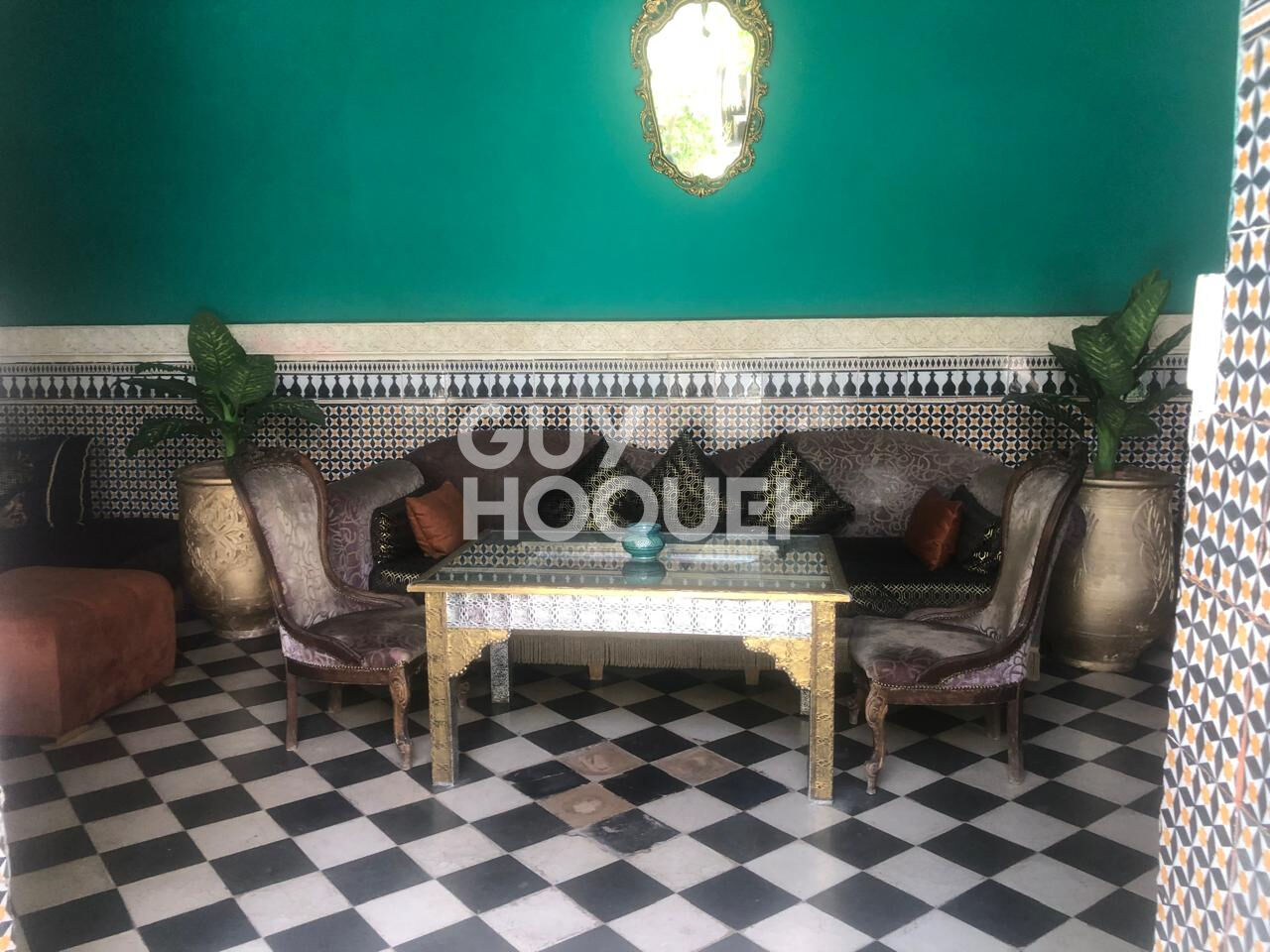 Riad titré de 588m²