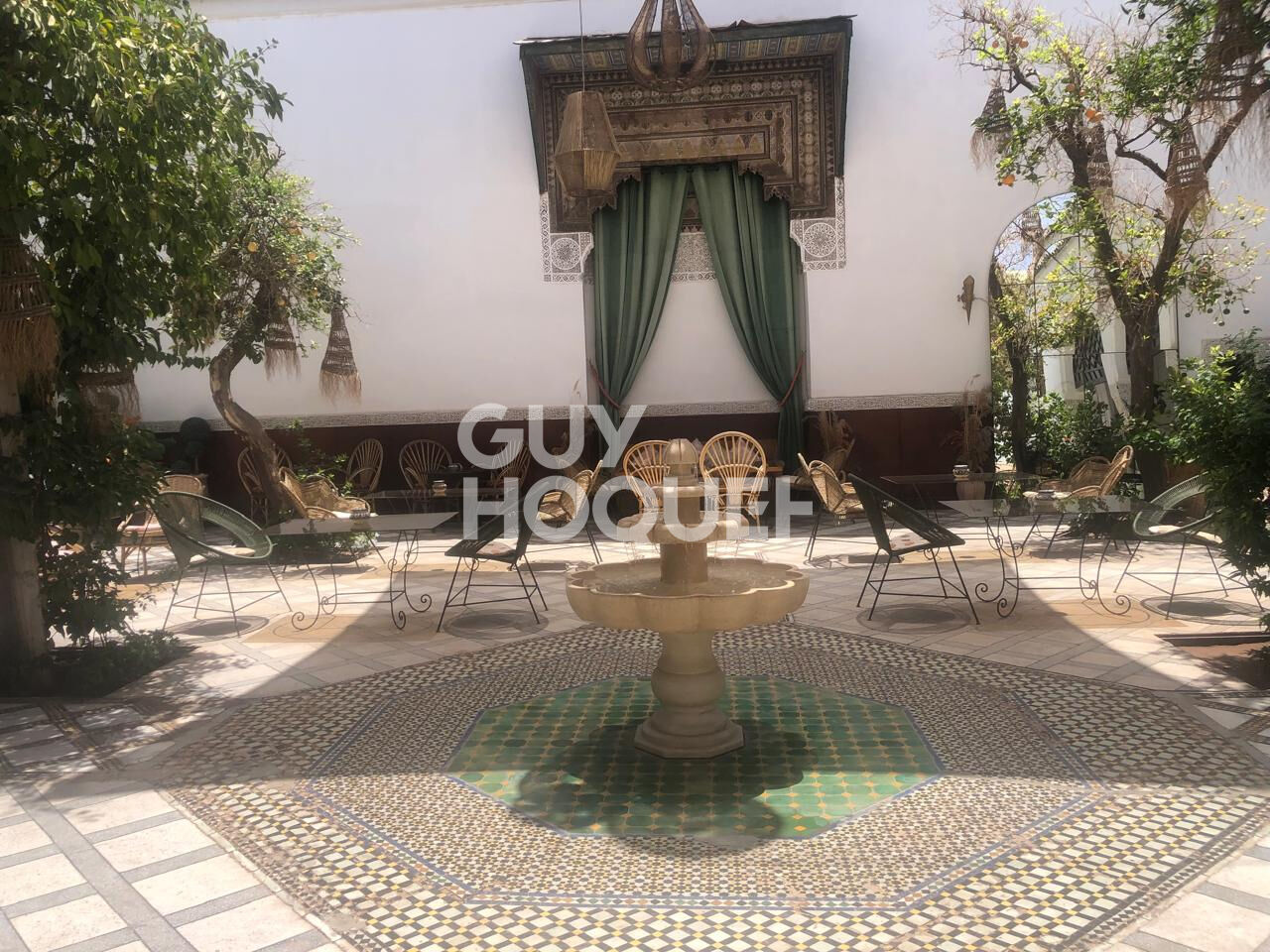 Riad titré de 588m²