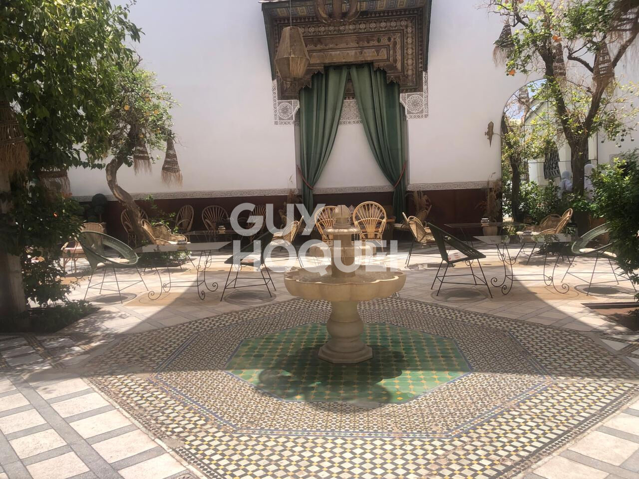 Riad titré de 588m²