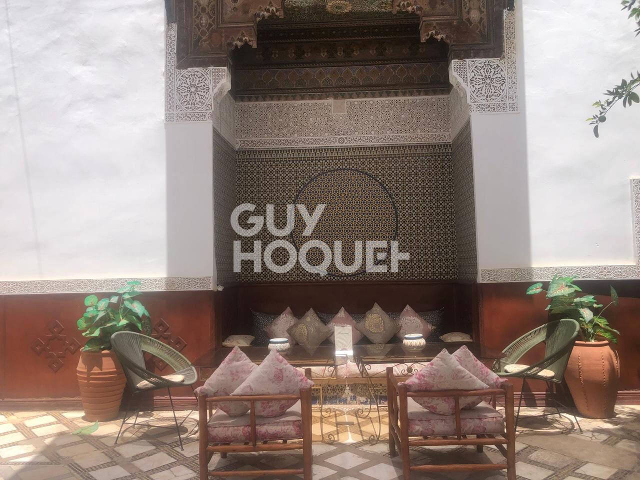 Riad titré de 588m²