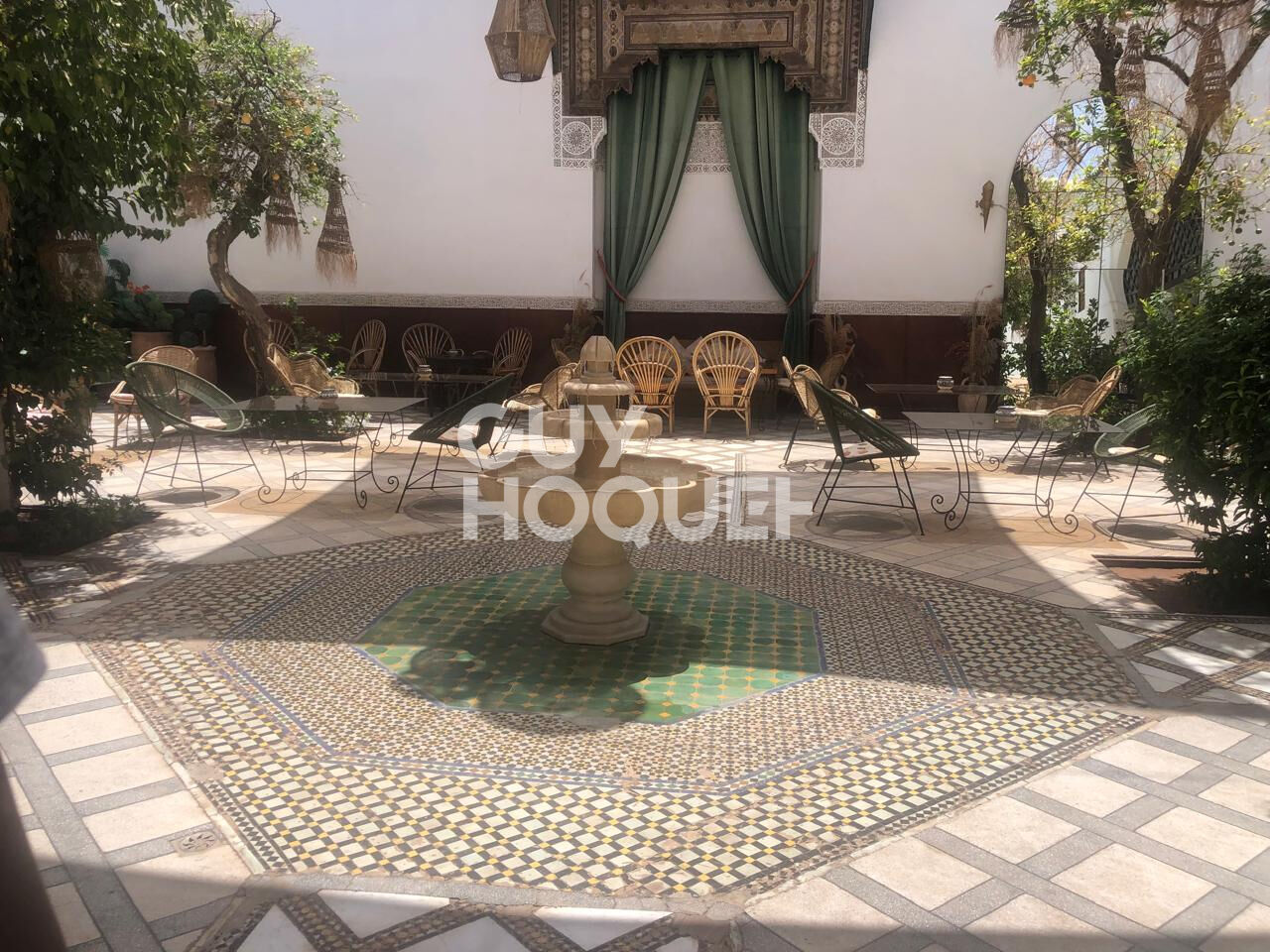 Riad titré de 588m²