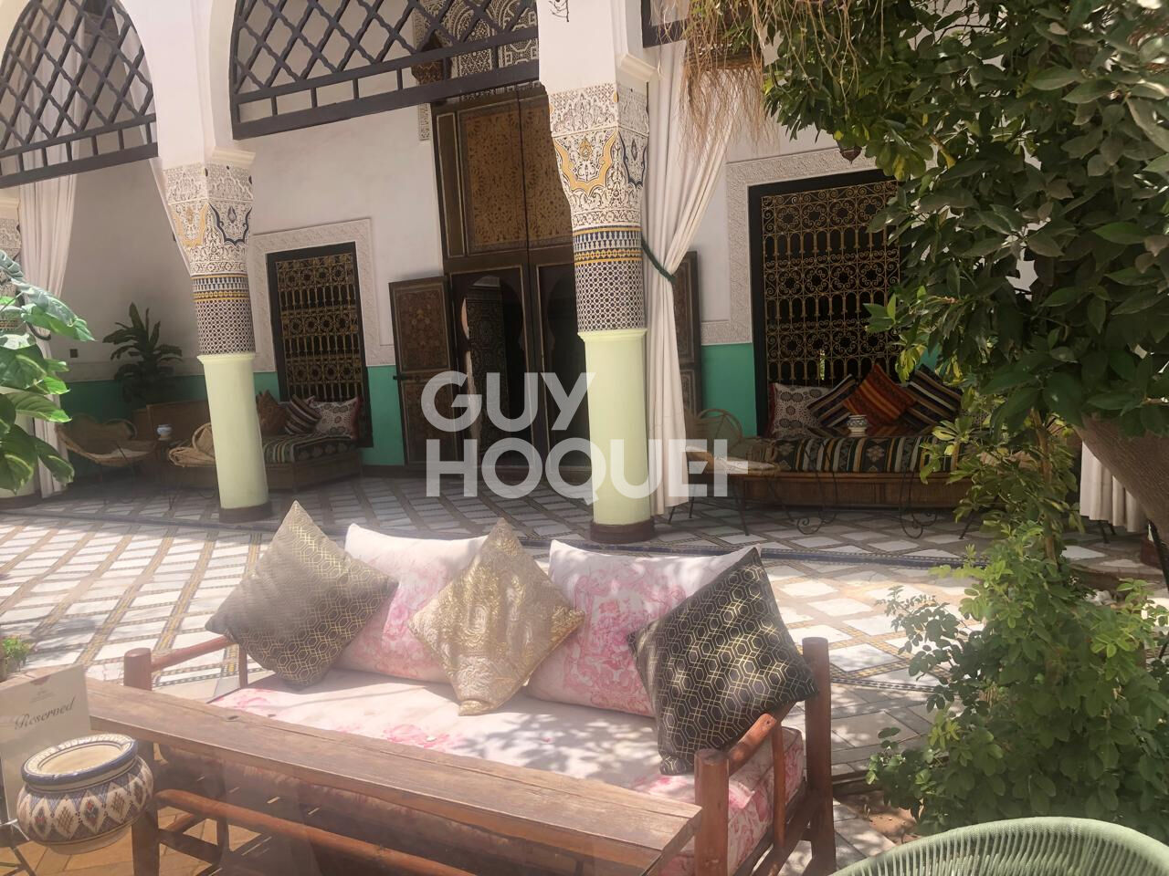 Riad titré de 588m²