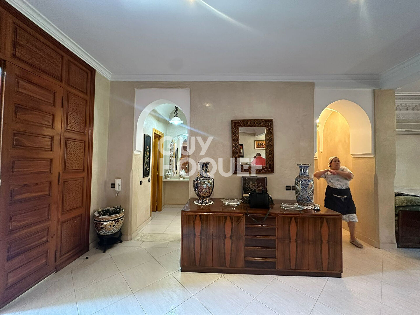 Achat /Vente villa proche centre ville Marrakech 435 m2 terrain .