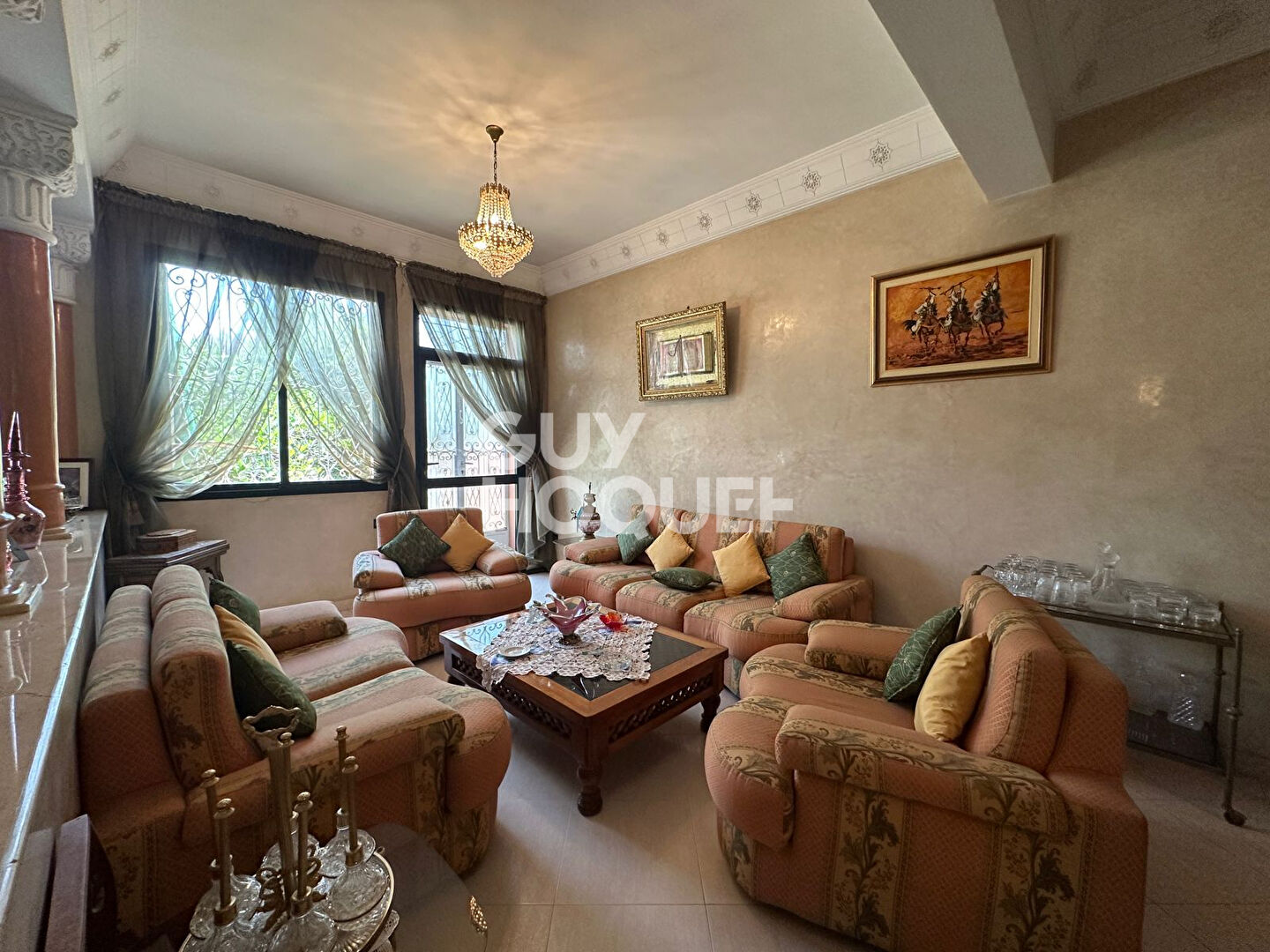 Achat /Vente villa proche centre ville Marrakech 435 m2 terrain .