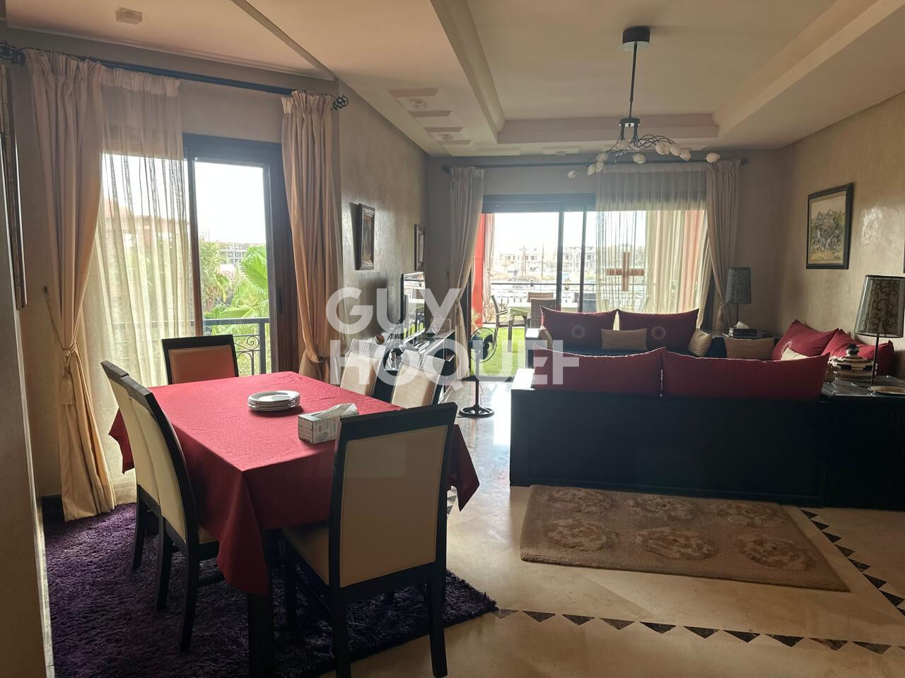 À vendre : Appartement spacieux de 3 pièces à Marrakech, Agdal