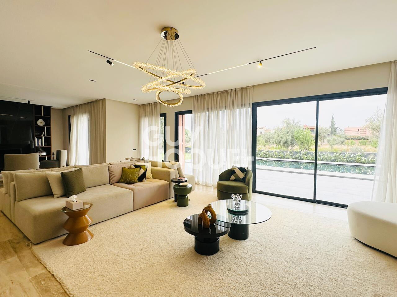 LOCATION Meublée Villa Amelkis 4 chambres sans vis a vis 4 chs .