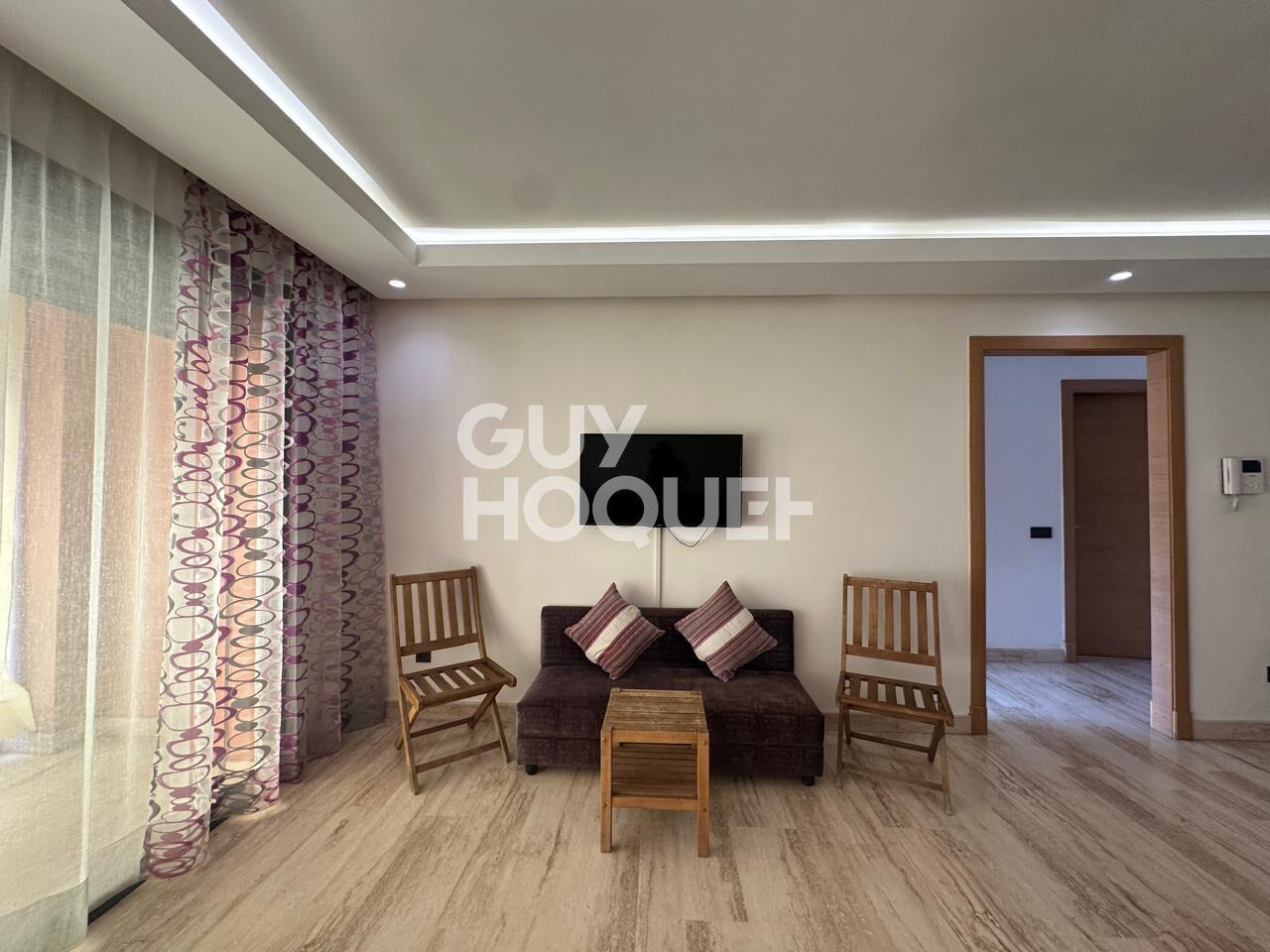 À louer ? Bel appartement moderne 2 chambres à l'Hivernage ? Résidence haut standing sécurisée