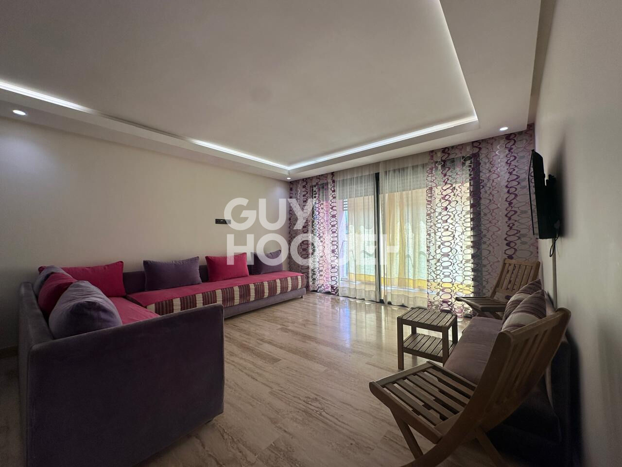 À louer ? Bel appartement moderne 2 chambres à l'Hivernage ? Résidence haut standing sécurisée