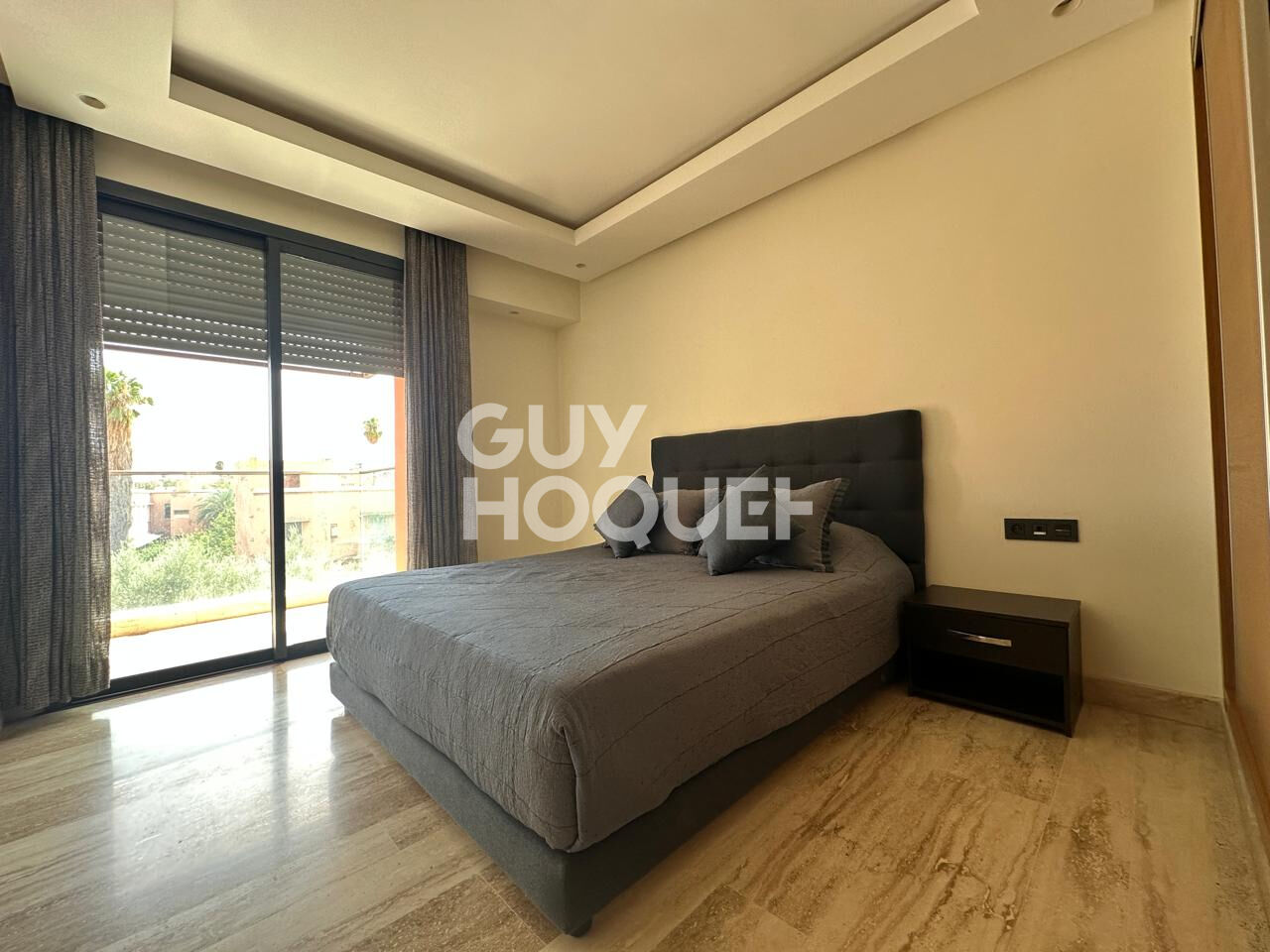 À louer ? Bel appartement moderne 2 chambres à l'Hivernage ? Résidence haut standing sécurisée