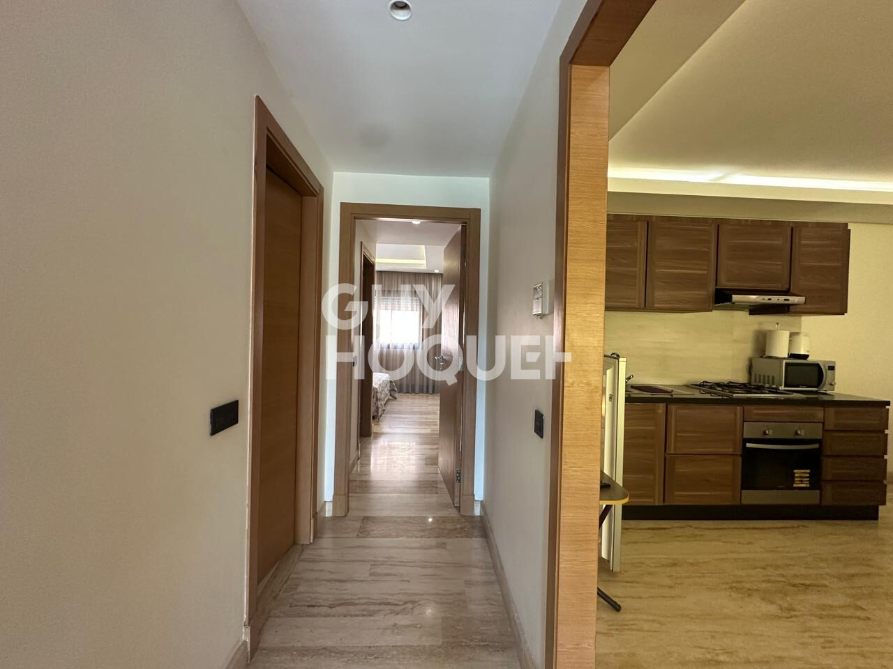 À louer ? Bel appartement moderne 2 chambres à l'Hivernage ? Résidence haut standing sécurisée